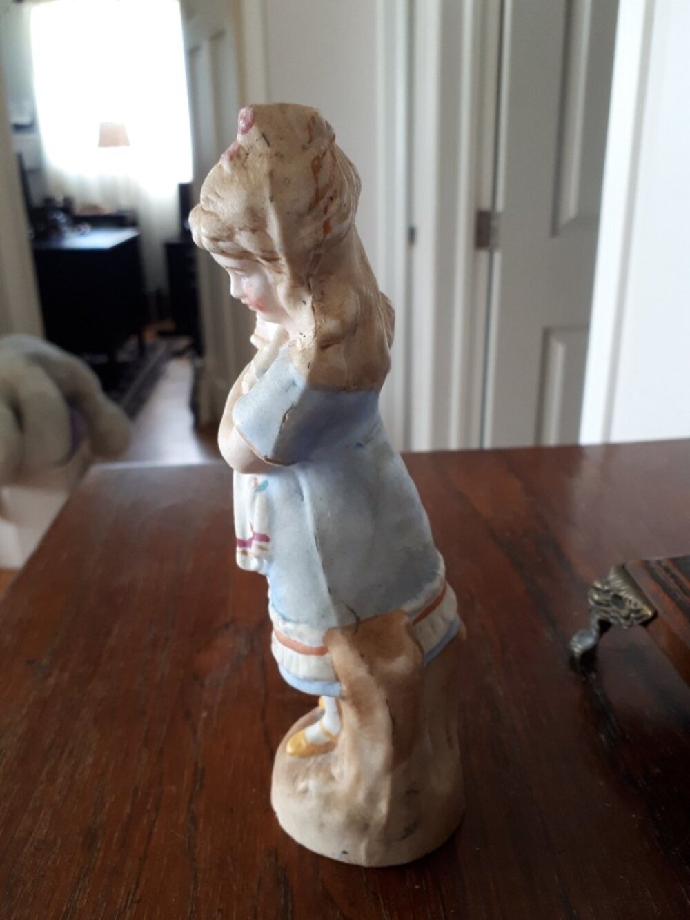 Figurine - Over 100 years old - Genuine ANTIQUE - Picture 4 of 9